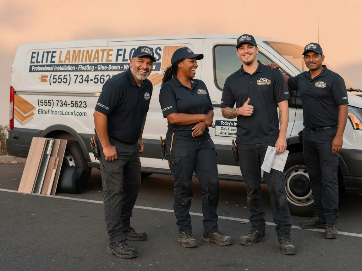 Laminate flooring installation company in Blair, OK